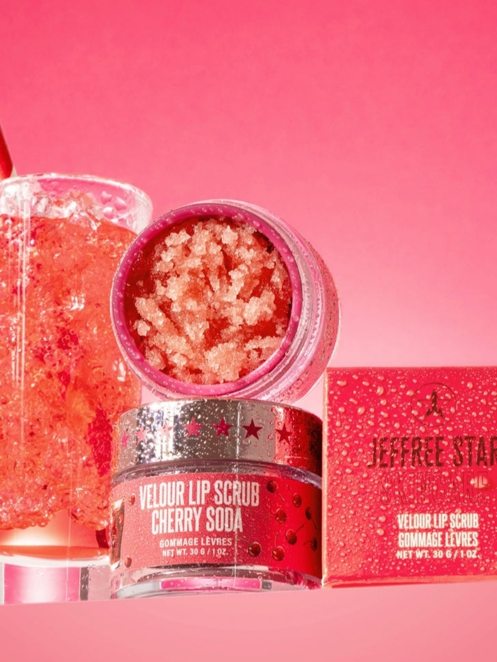 Jeffree Star Velour Lip Scrub - Cherry Soda